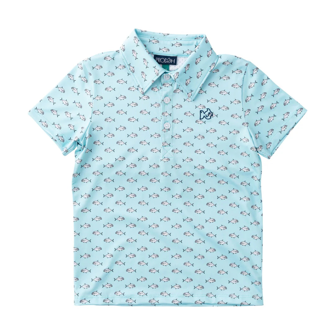 Prodoh Performance Polo - African Pompano Fish