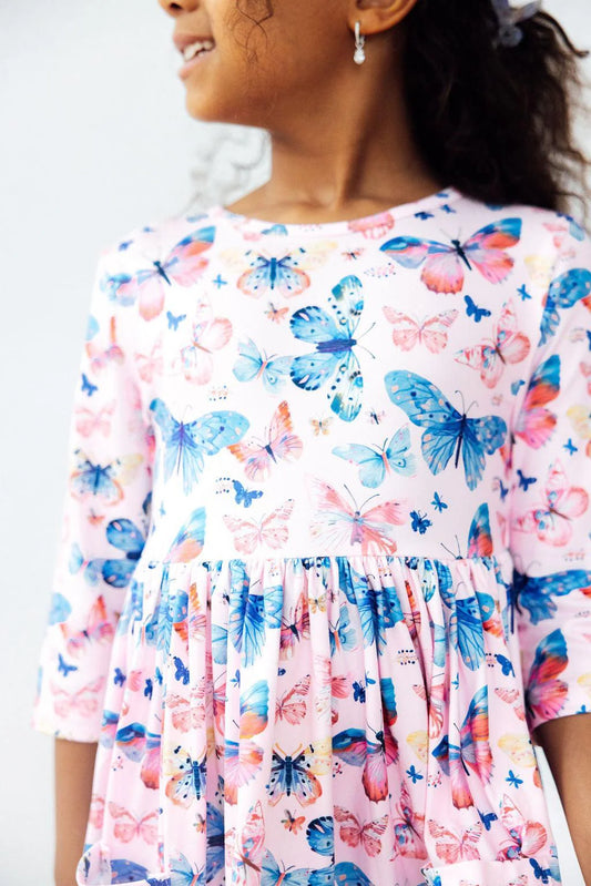 Little Flutters Pocket Twirl Dress