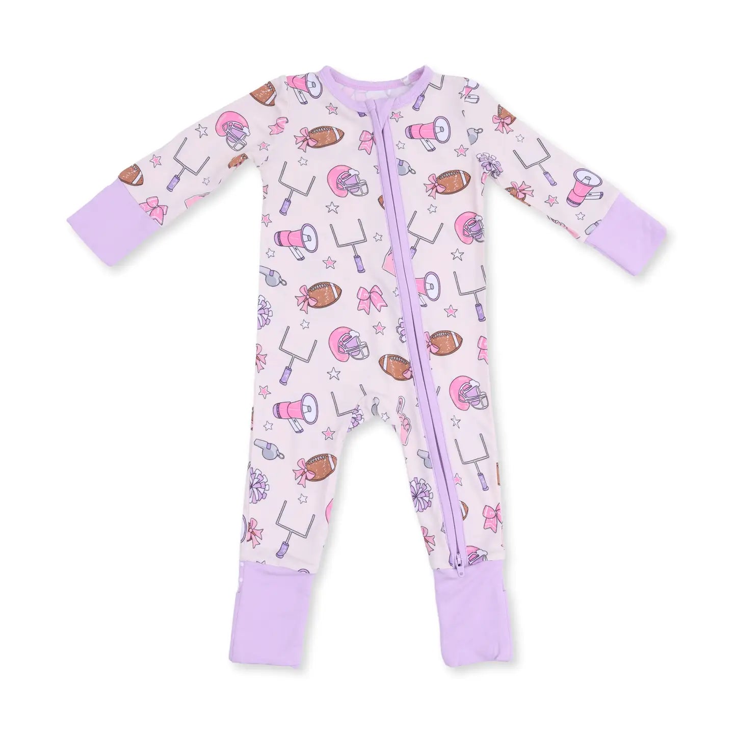 Angel Dear Convertible Romper Football Cheer