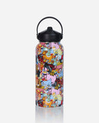 Goat USA Water Bottle Multi-Sticker AOP