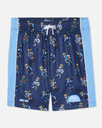 Goat USA Most Valuable Goat AOP Mesh Shorts Navy
