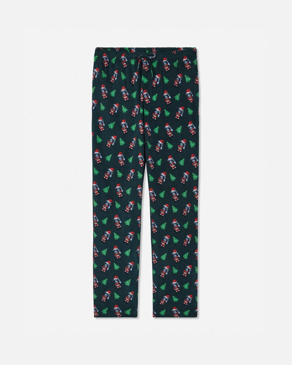 Goat USA Santa Thumbs Up AOP Pajama Pants-Sage