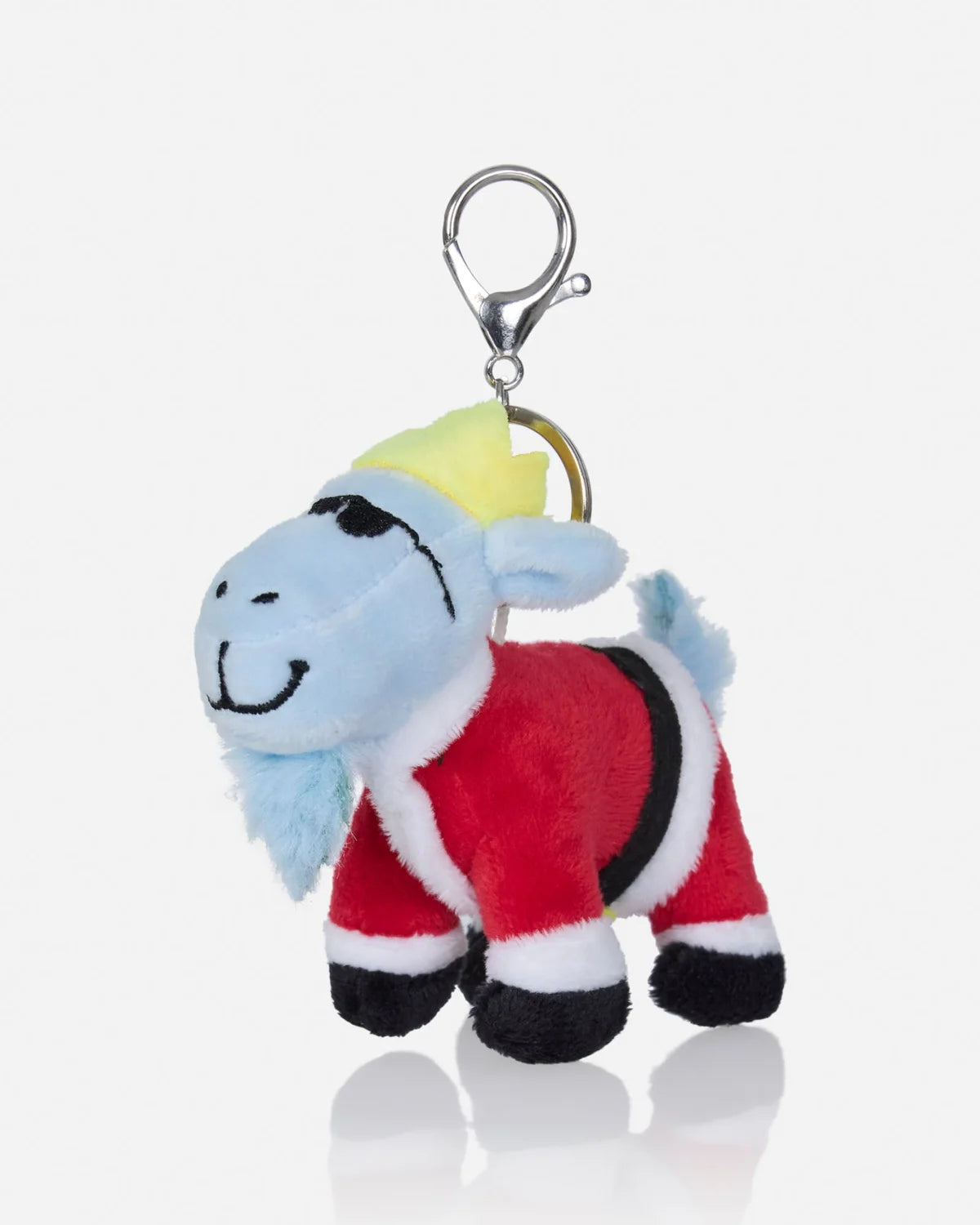 Goat USA Keychain Plushie-Santa