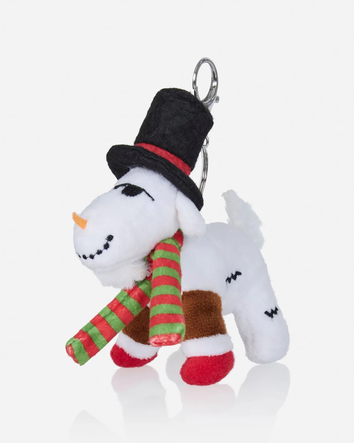Goat USA Keychain Plushie-Snowman