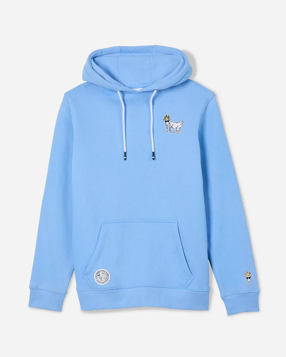 Goat USA Hooded Sweatshirt - Carolina Blue
