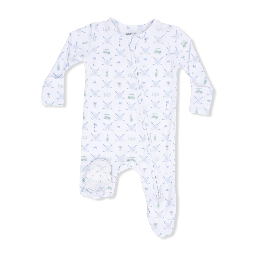 Angel Dear Golf Trellis 2-Way Zipper Footie