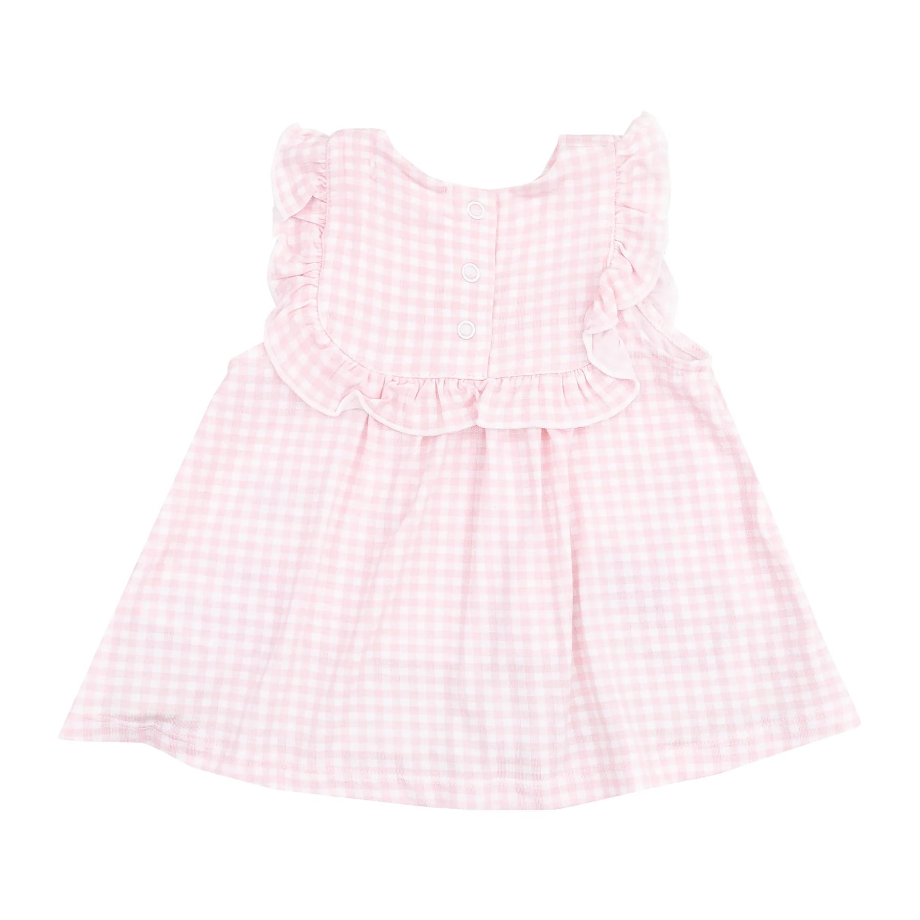 Angel Dear Ruffle Top with Applique & Bloomer - Golf