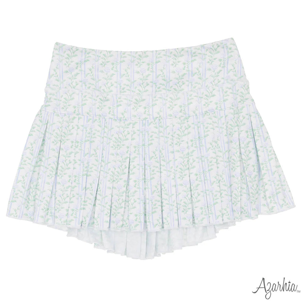 Azarhia Grand Vines Mini Pleated Skirt