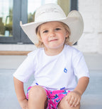 Blue Quail Great White Rodeo Performance Tee