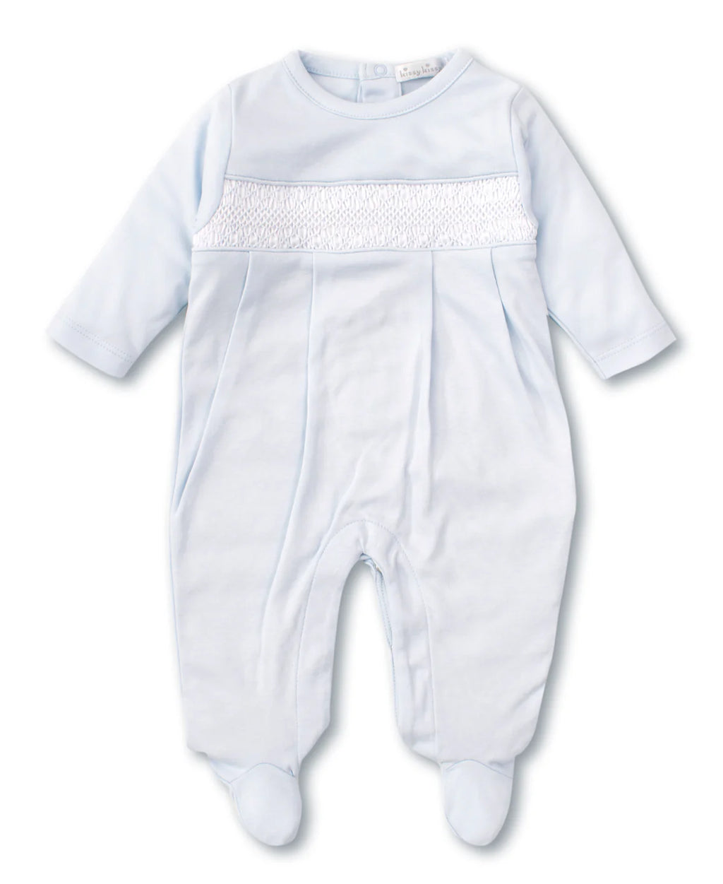 Kissy Kissy Hand Smocked CLB Charmed Blue