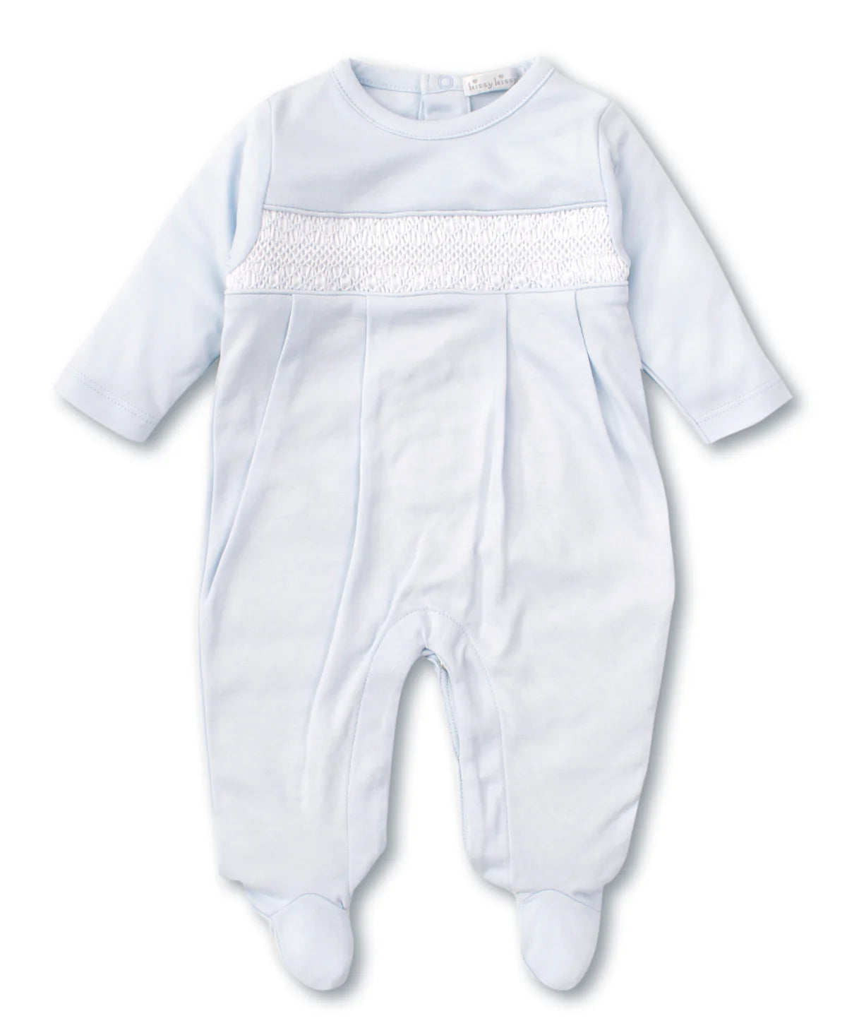 Kissy Kissy Hand Smocked CLB Charmed Blue