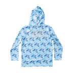 Prodoh Youth Performance Hoodie - Blue Camo