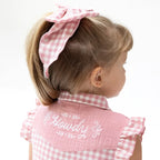 Western Pearl Snap Dress - Pink