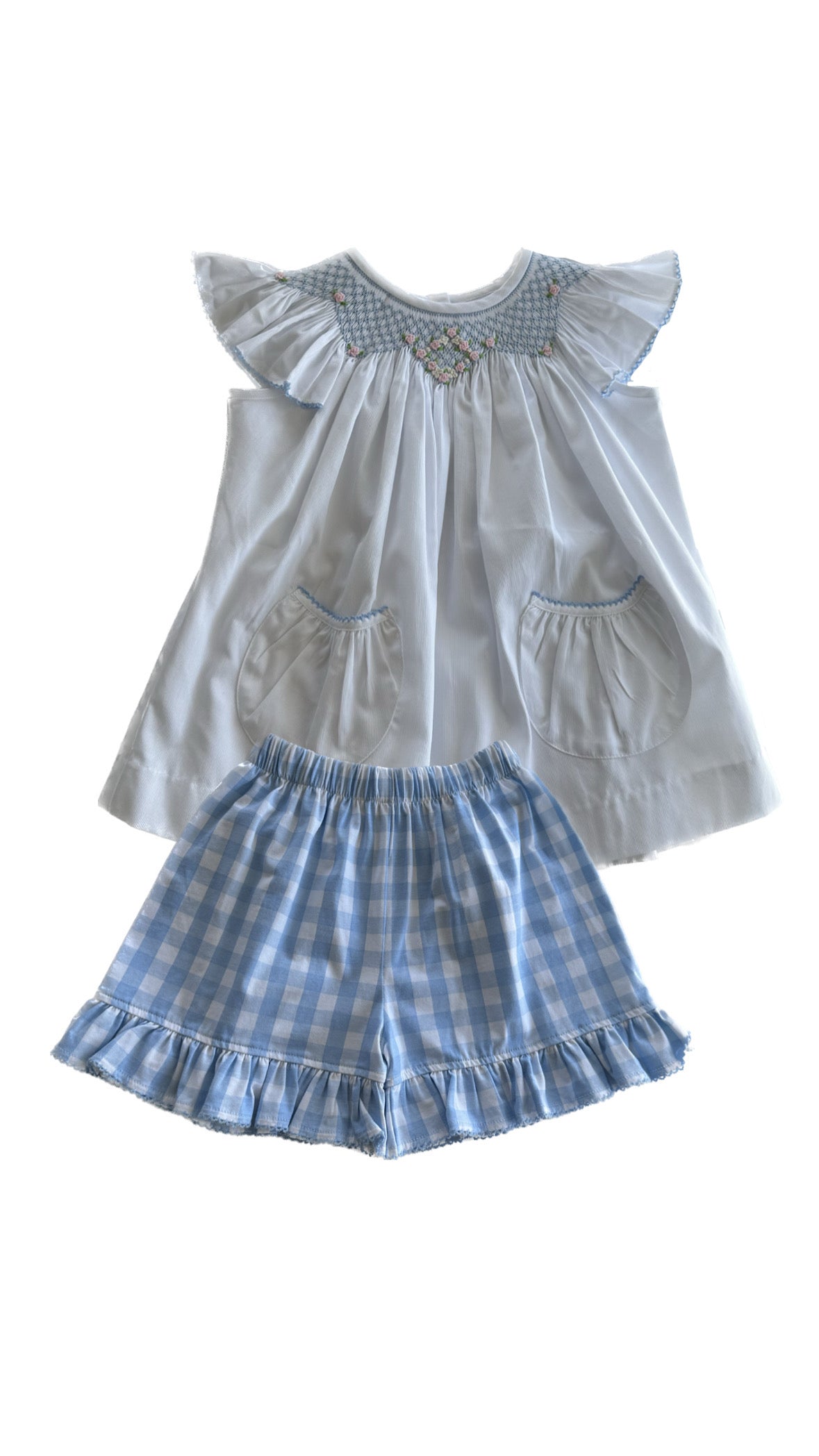 Delaney Smocked Top and Shorts