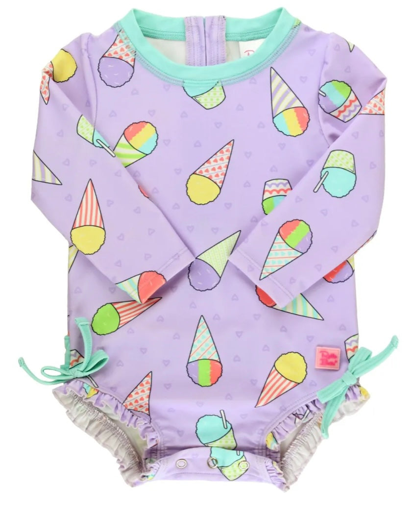 Snow Cone One Piece Rash-guard