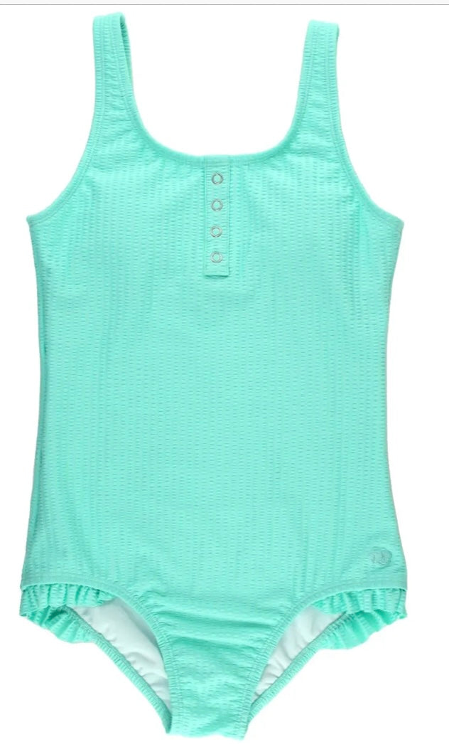 Rufflebutts Island Blue One Piece