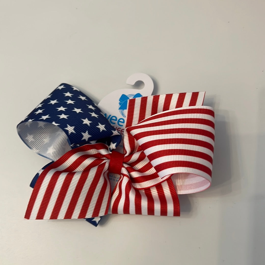 Wee One Flag Bow