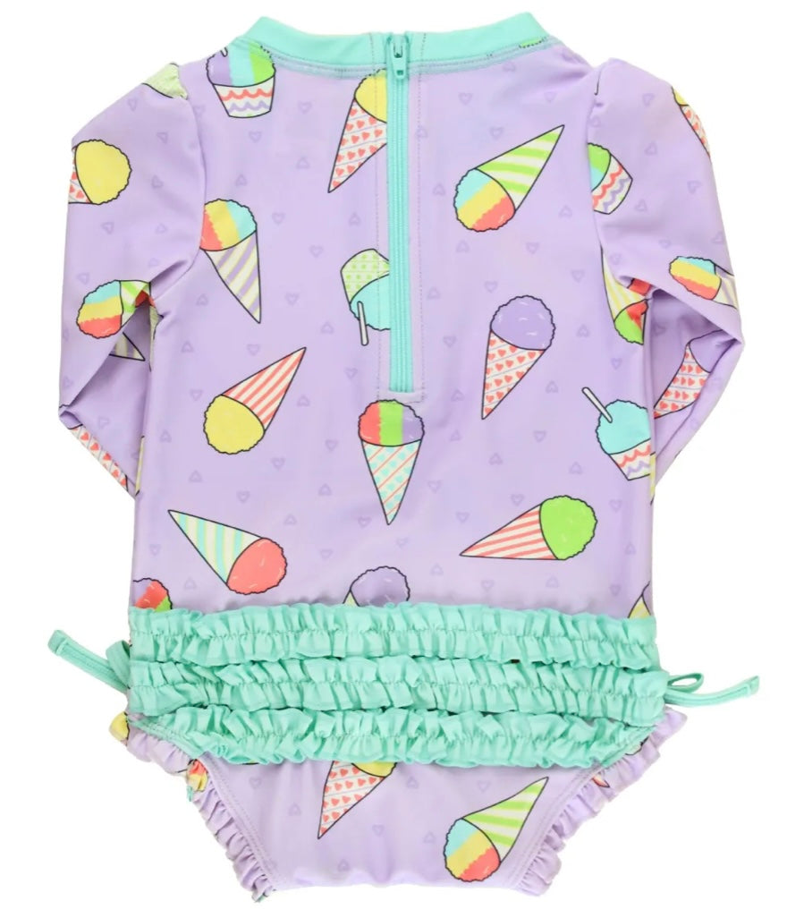 Snow Cone One Piece Rash-guard