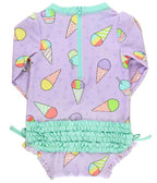 Snow Cone One Piece Rash-guard