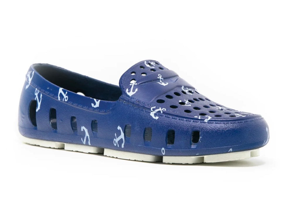Navy Anchor Floafers