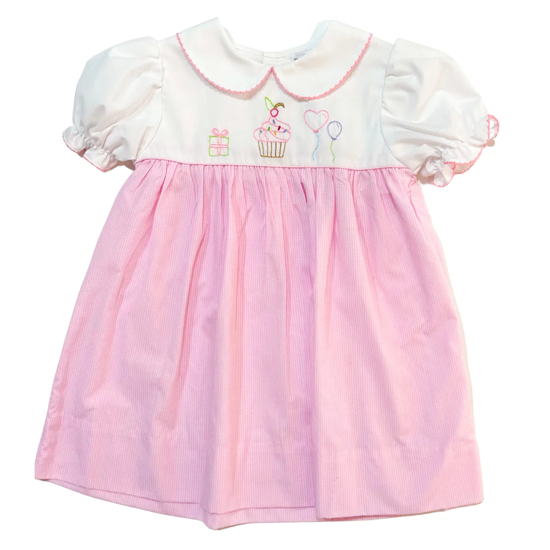 Petit Ami Birthday Cupcake Dress