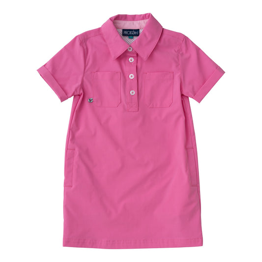 Prodoh Short Sleeve Fishing Shirt Dress