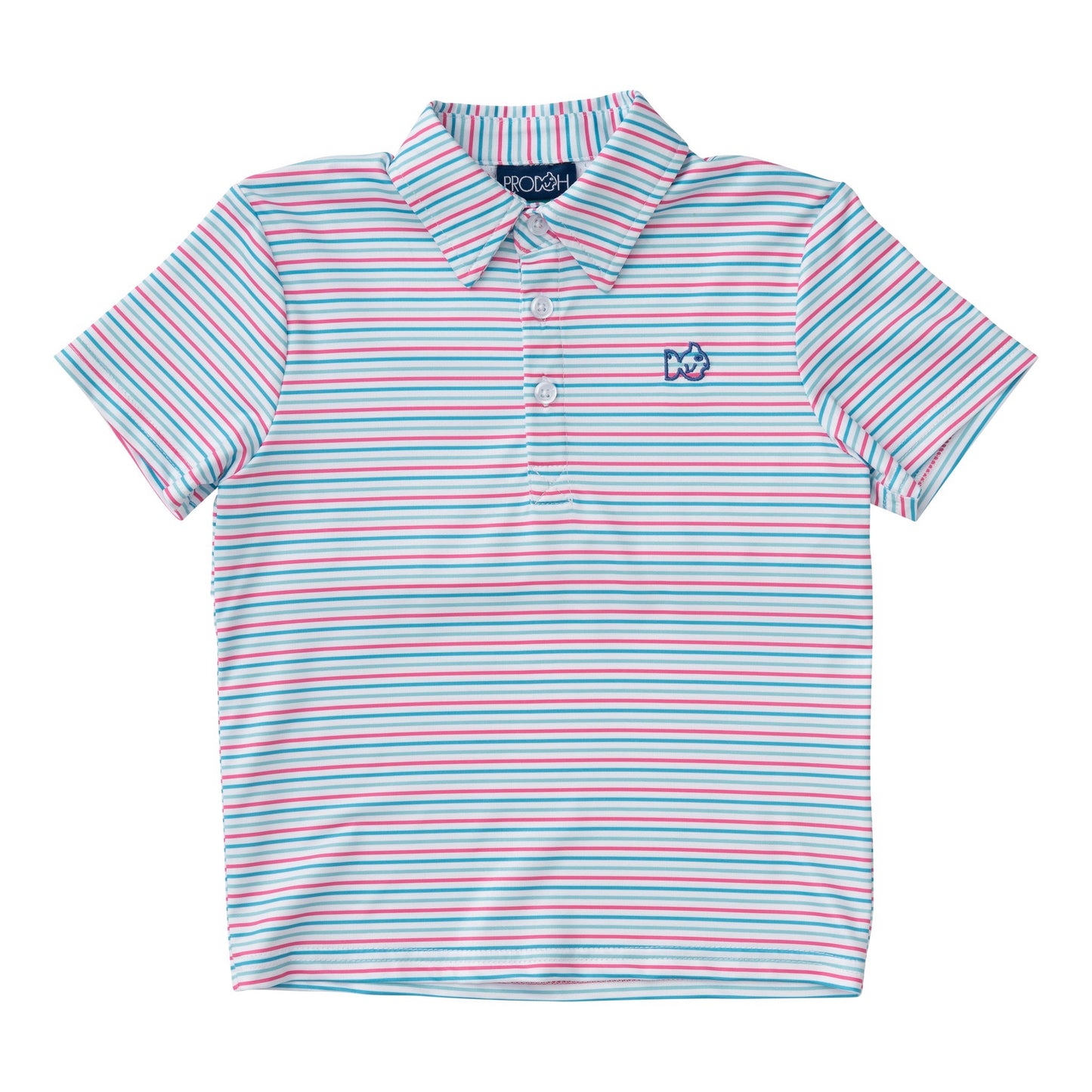 Prodoh Pro Performance Polo Candy Stripe