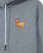 Goat USA Hooded Sweatshirt-Gray Chicken Nuggie