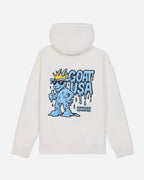 Goat USA Hooded Sweatshirt-Bone Goat Drip