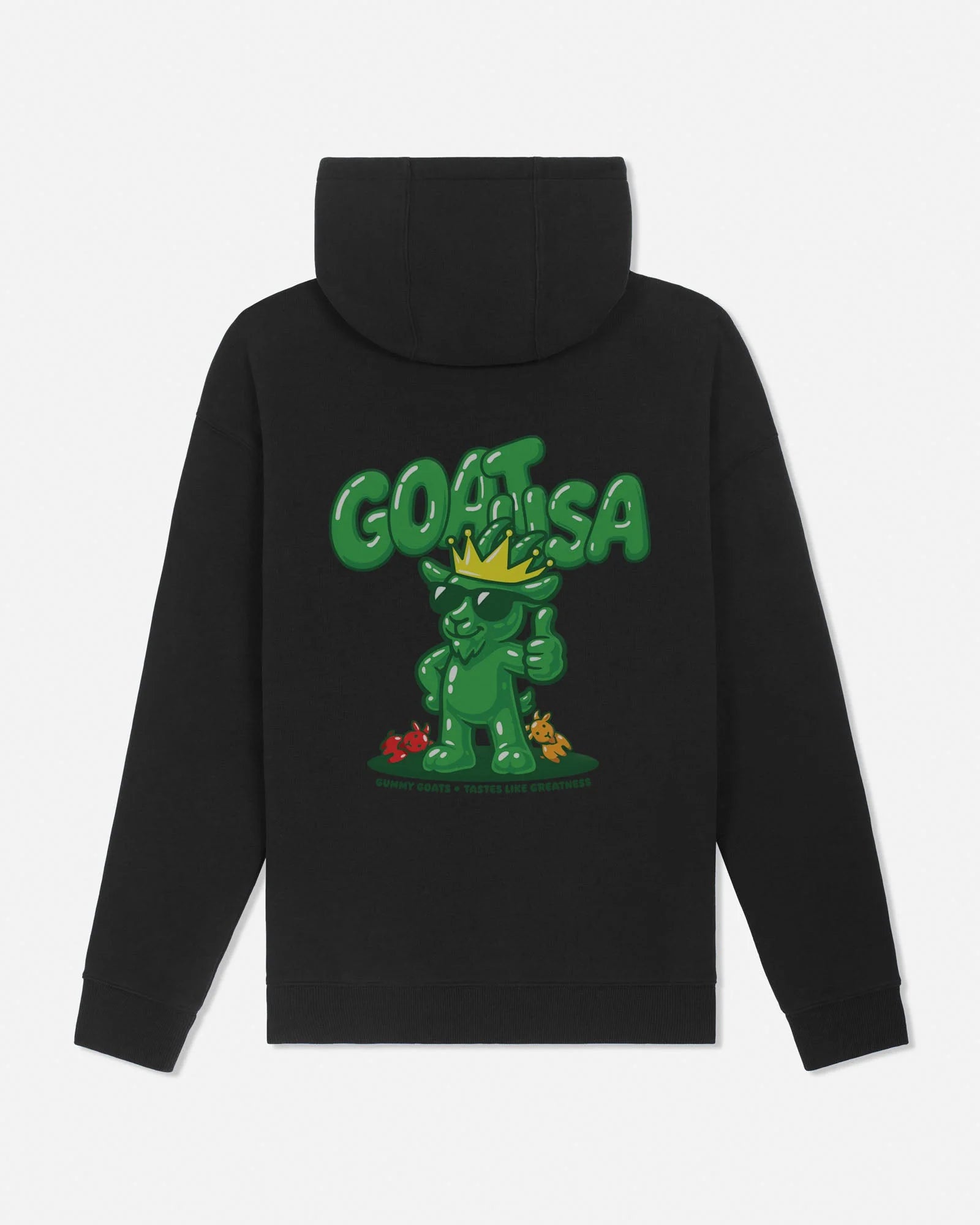 Goat USA Hooded Sweatshirt-Black Gummybear