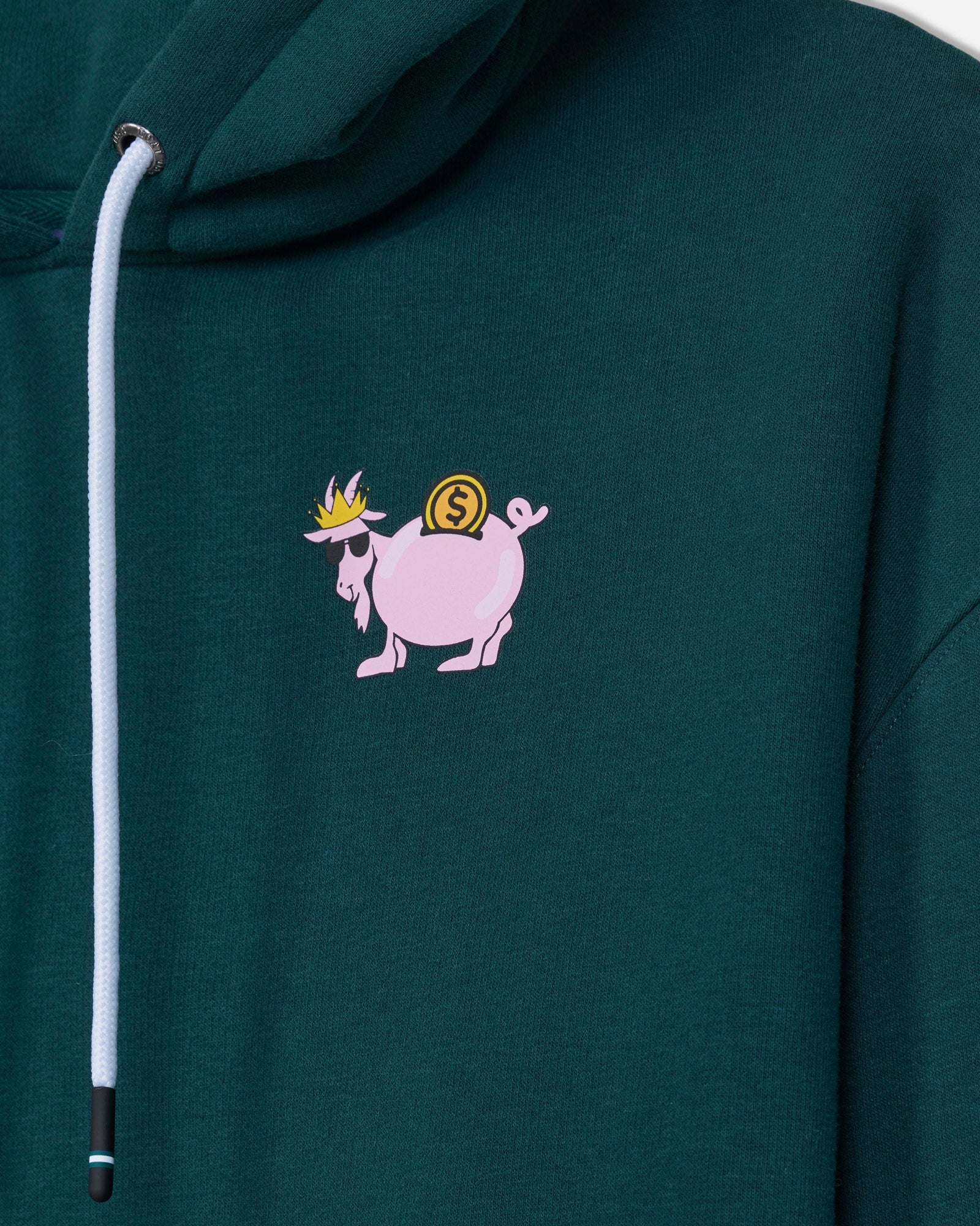 Goat USA Hooded Sweatshirt-Sage Pennies To Riches