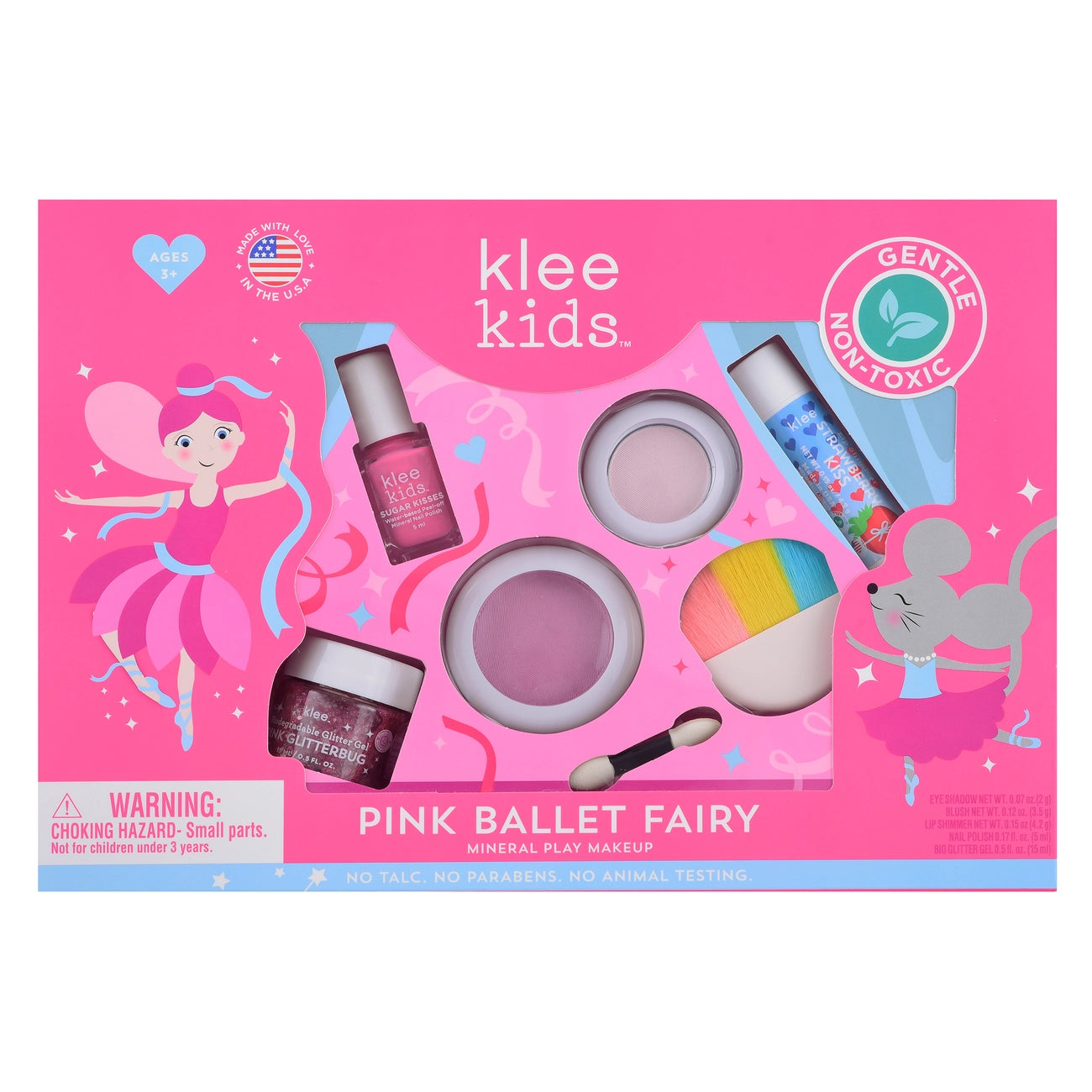 Klee Kids Pink Ballet Fairy Deluxe Makeup