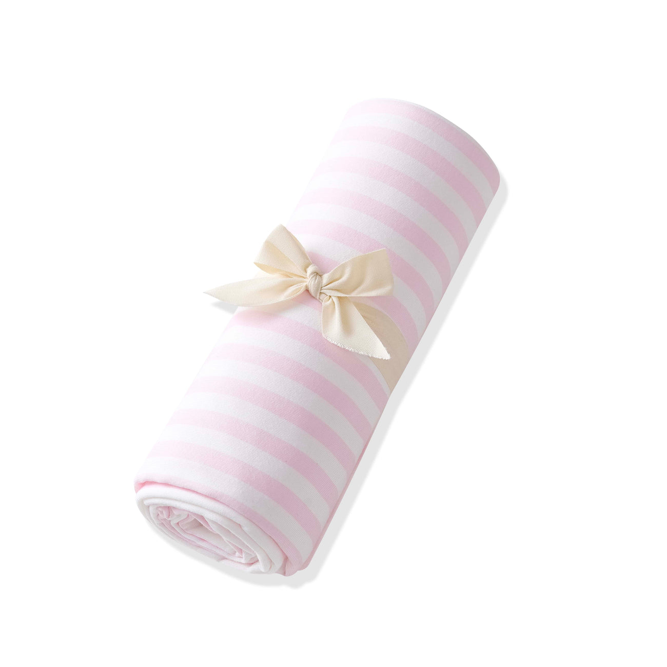 Kyte Baby Swaddle Blanket In small Sakura Stripe