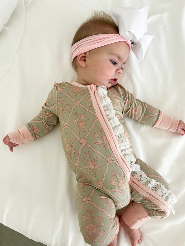 Frillies Petite Posies Convertible Romper