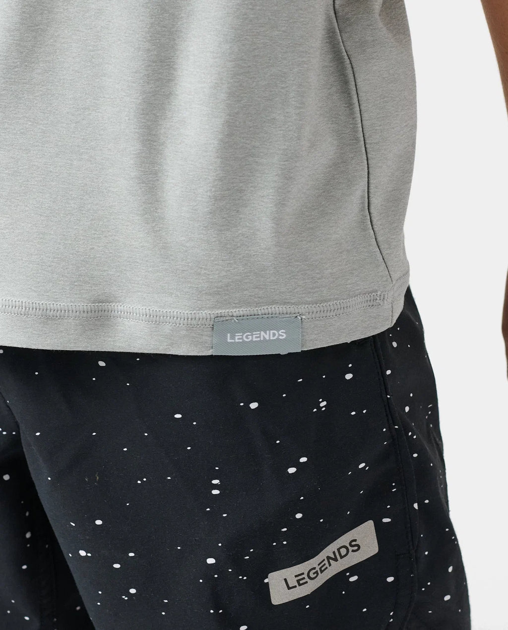Legends Youth Aire Tee SS Heather Gray