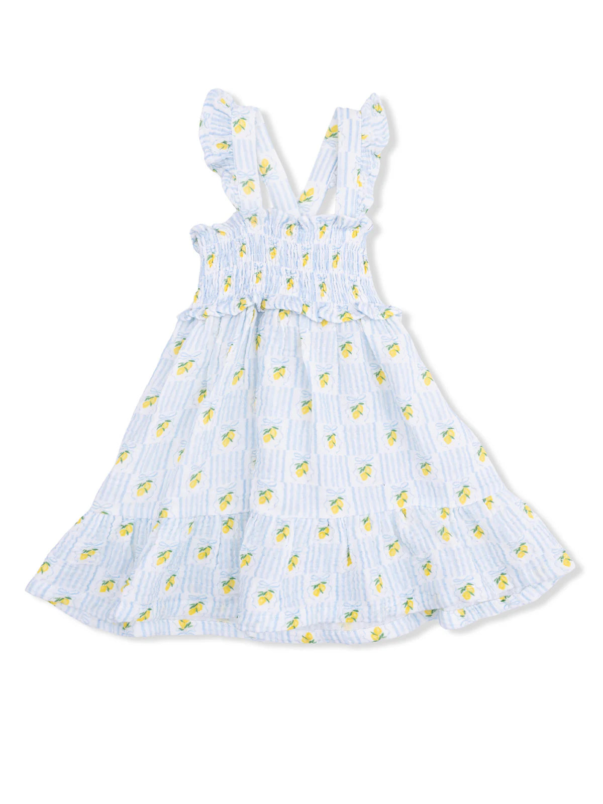 Smocked Ruffle Sundress, Lovely Lemons