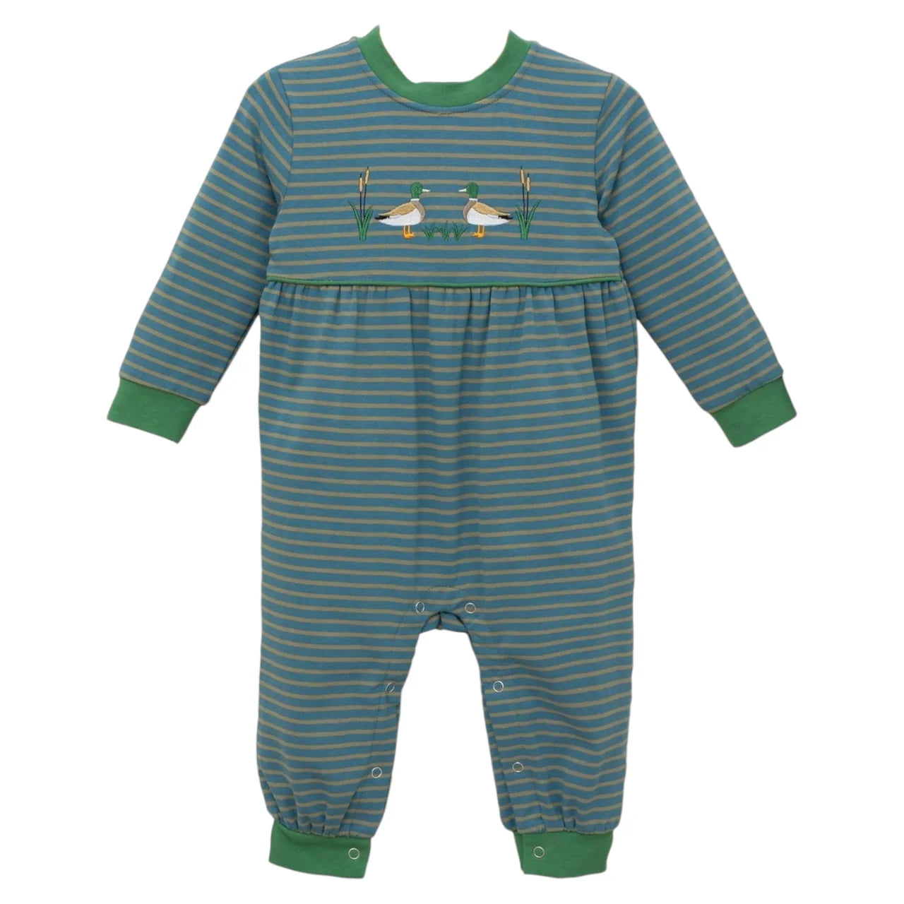 Mallard Embroidery Romper