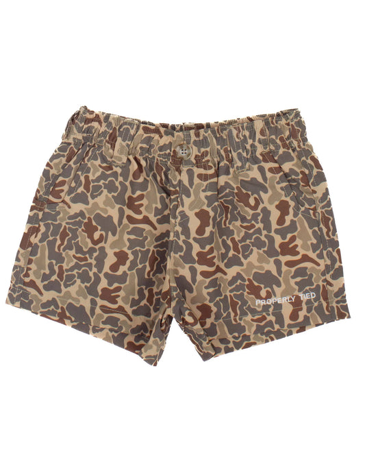 Properly Tied Boys Mallard Vintage Camo