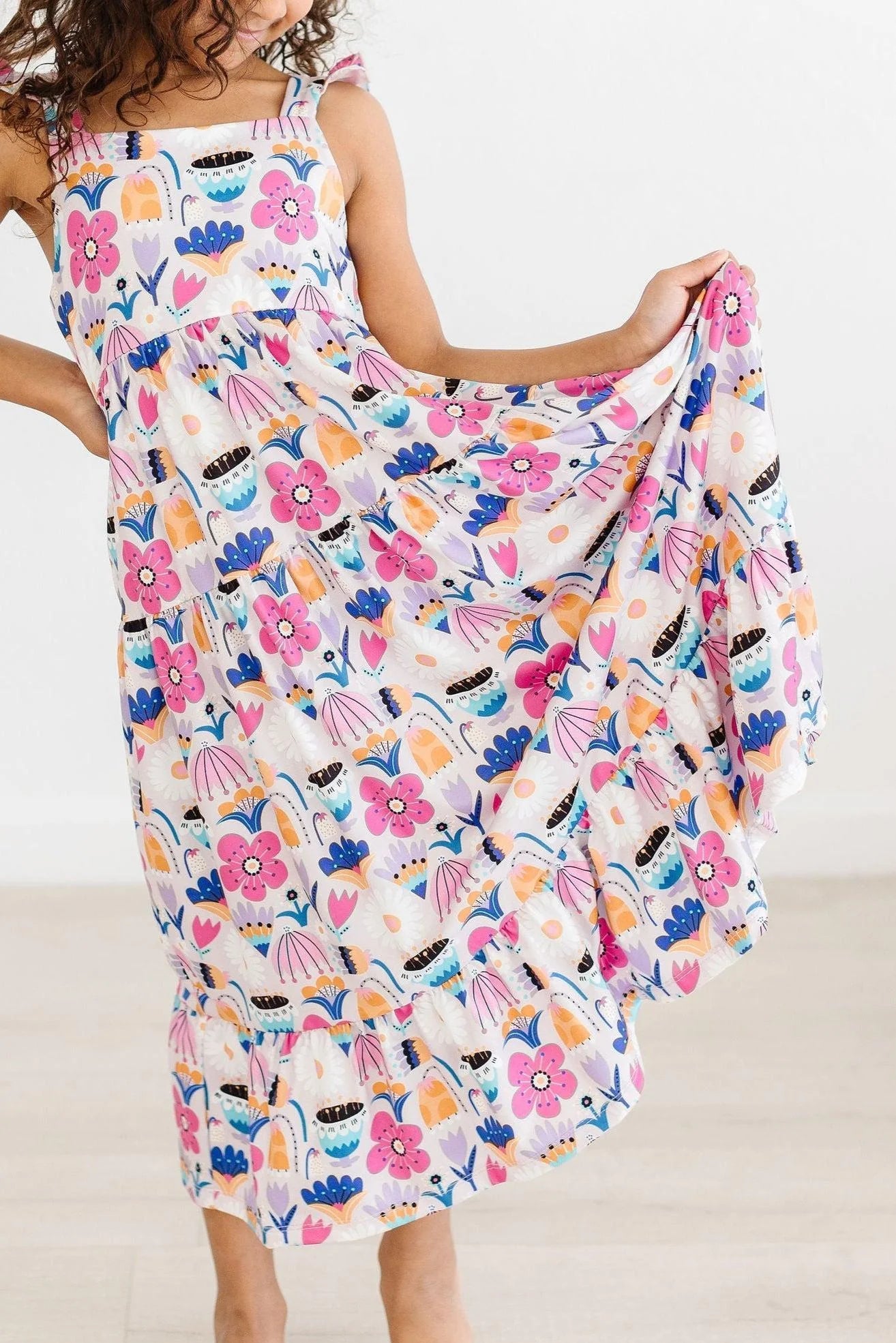 Tulip Blooms Maxi Dress