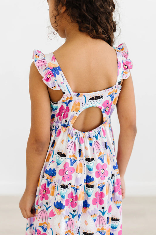 Tulip Blooms Maxi Dress