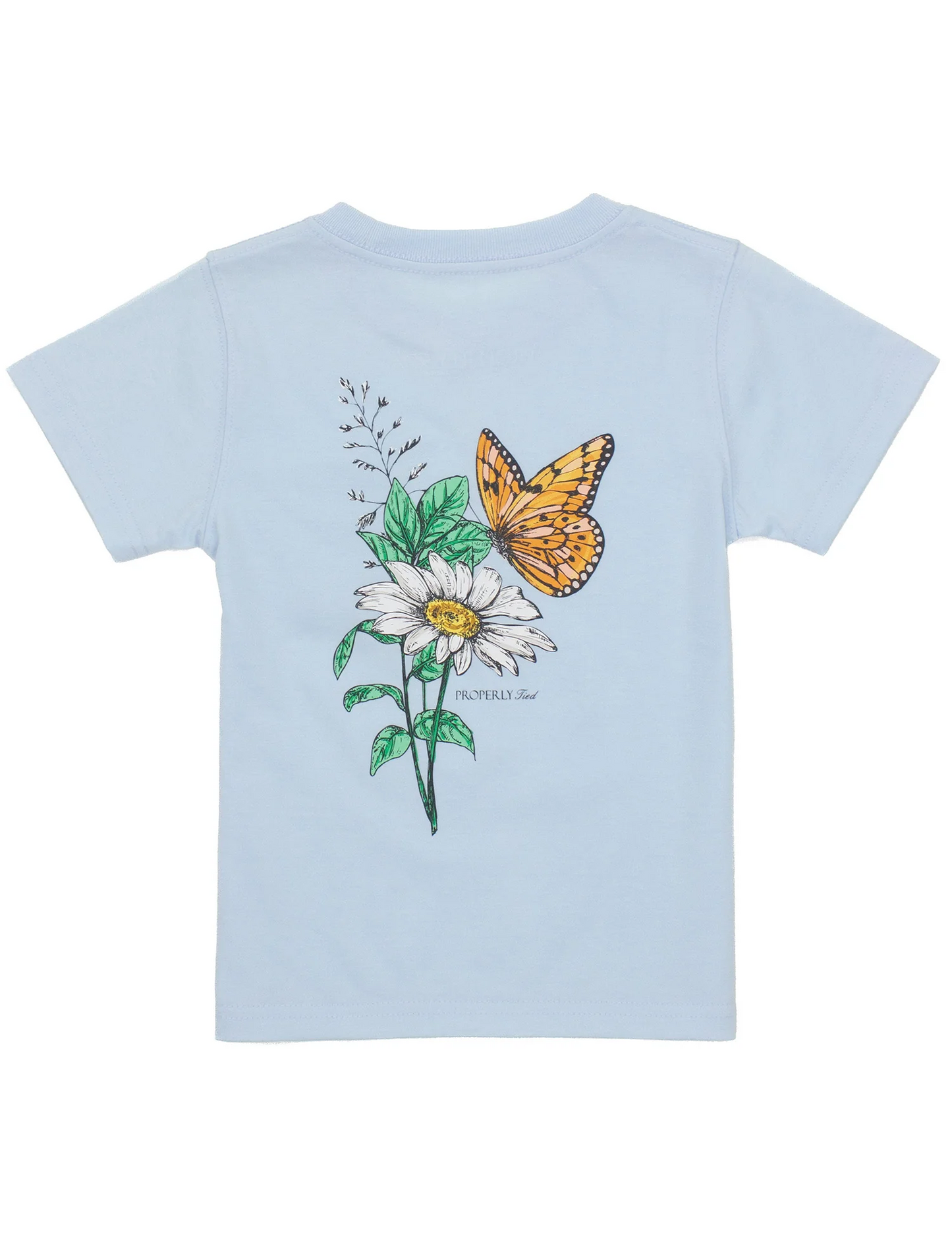 Girls Butterfly Tee