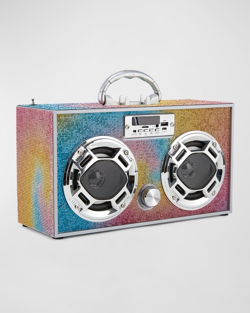 Bling Retro Bluetooth Boombox