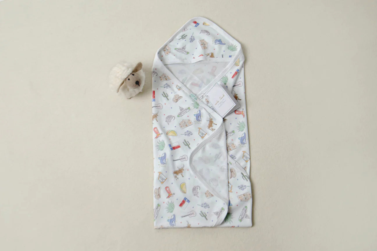 Texas Kids Organic Cotton Blanket