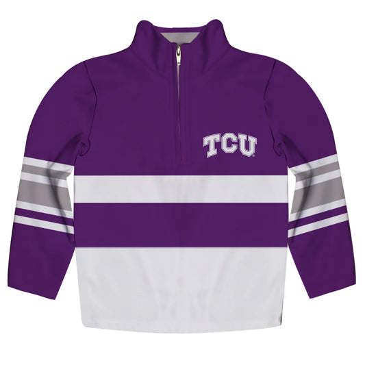 TCU Horned Frogs Quarter Zip Fleece