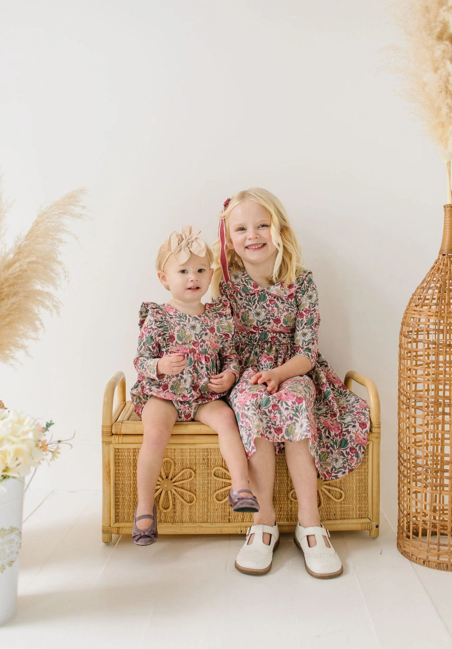Leah Romper-Meadow Bloom