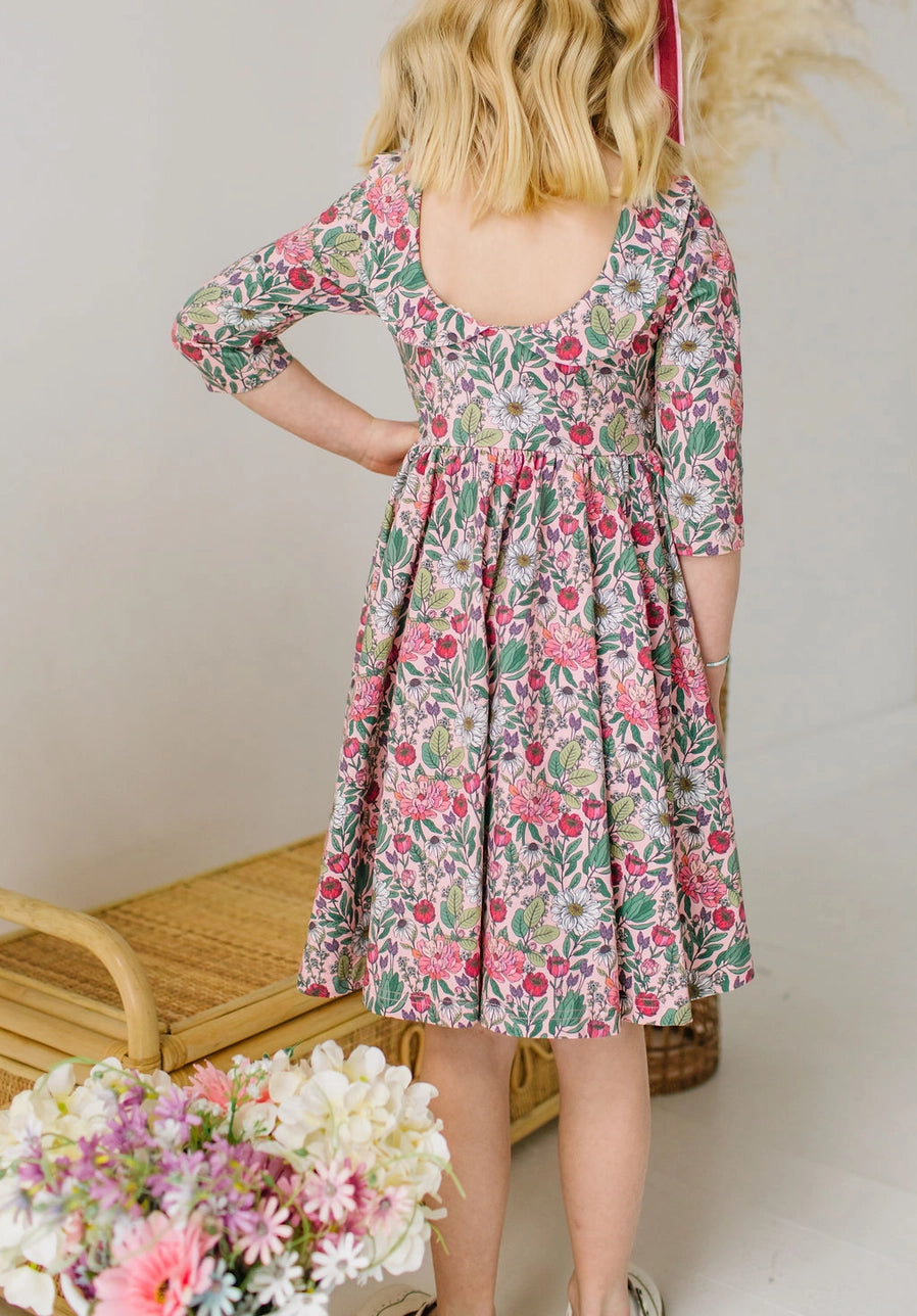 Rubina Dress-Meadow Bloom