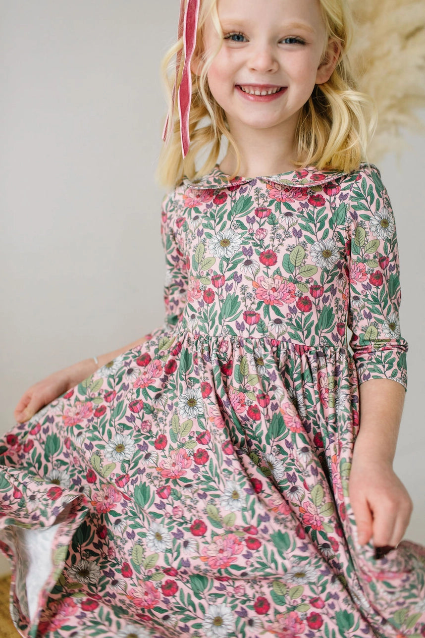 Rubina Dress-Meadow Bloom