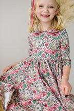 Rubina Dress-Meadow Bloom
