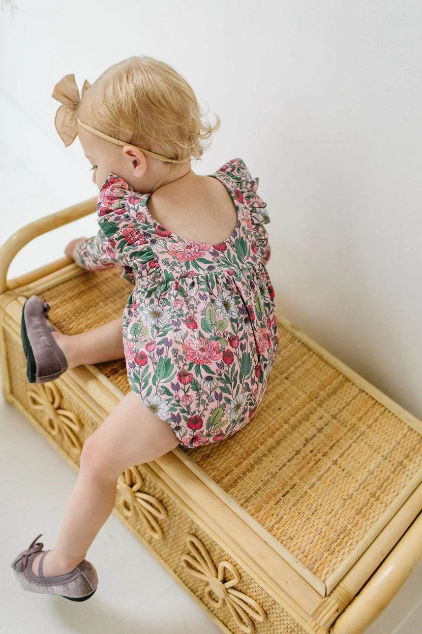 Leah Romper-Meadow Bloom