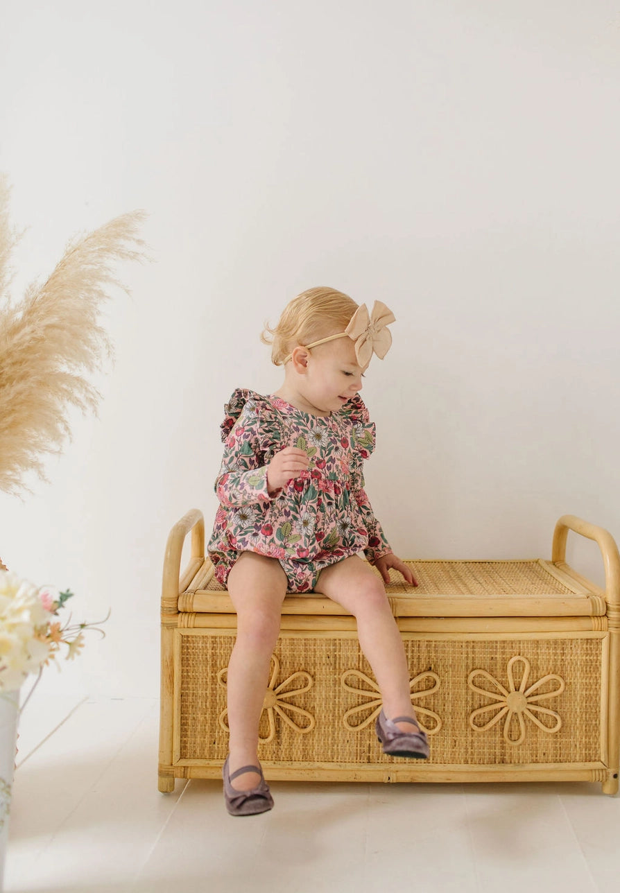Leah Romper-Meadow Bloom
